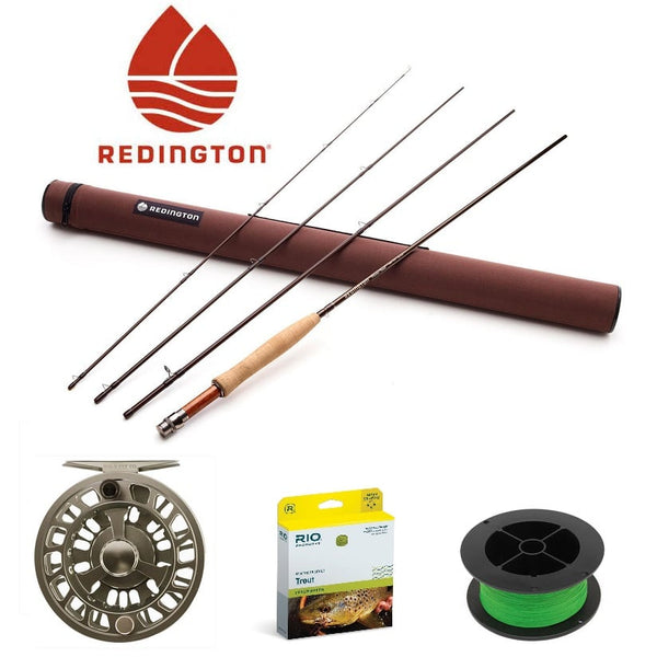  Redington Classic Trout 586-4 Fly Rod Outfit : 5wt 8'6 :  Sports & Outdoors