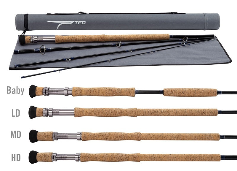 baby fly fishing rod TFO MD Bluewater SG 13-15wt 8'6" Fly Rod