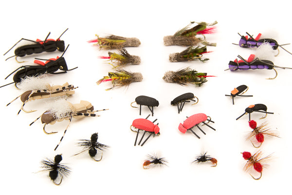 Terrestrials Assortment--24 Flies #54
