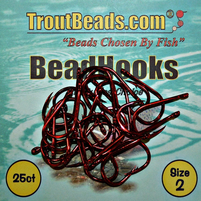 TroutBeads Bead Hooks - 8 - Black