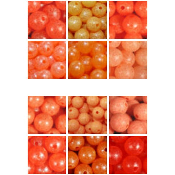 TroutBeads TB-Peggz Orange 50 Pack Free Shipping In U.S.A - Foto 5