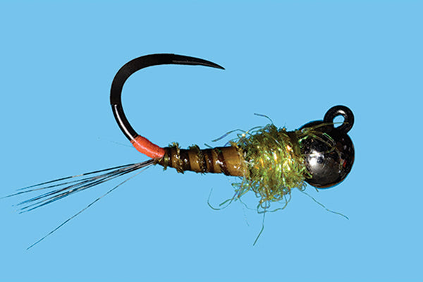 Tungsten Jig V Rib Mayfly Nymph