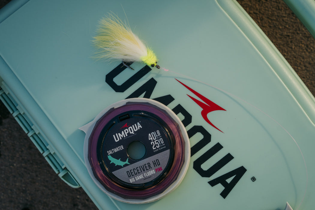 Umpqua Deceiver HD Big Game Fluorocarbon Tippet Pink (25 yds)