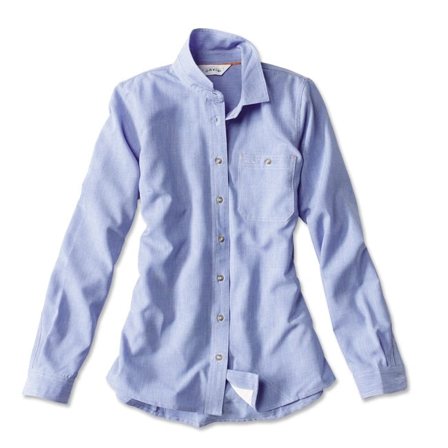 Orvis Women's Tech Chambray Work Shirt - Discontinued Colors