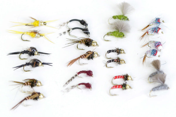 Winter Trout Nymphs Assortment--24 Flies #59