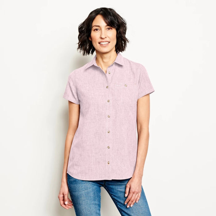 Orvis Women's Short-Sleeved Tech Chambray Work Shirt