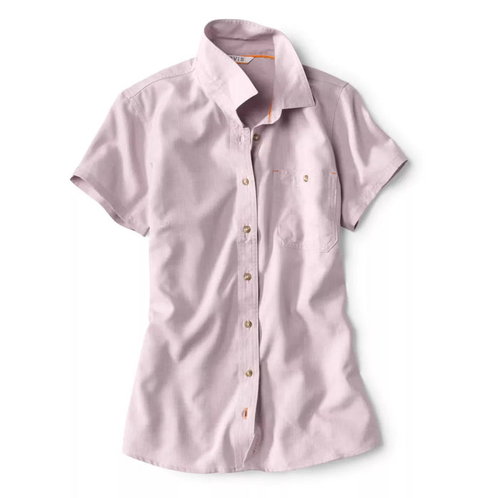 Orvis Women's Short-Sleeved Tech Chambray Work Shirt