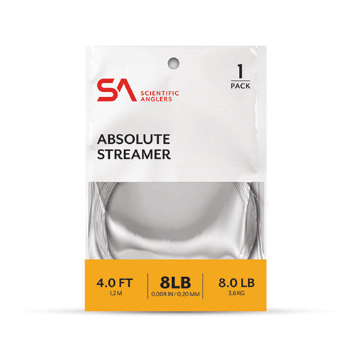 Scientific Anglers Absolute Streamer Leader 4'