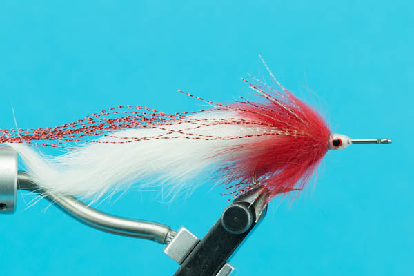 Umpqua Pike Fly Red/White