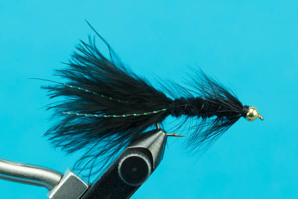 Beadhead Woolly Bugger black – Big Y Fly Co