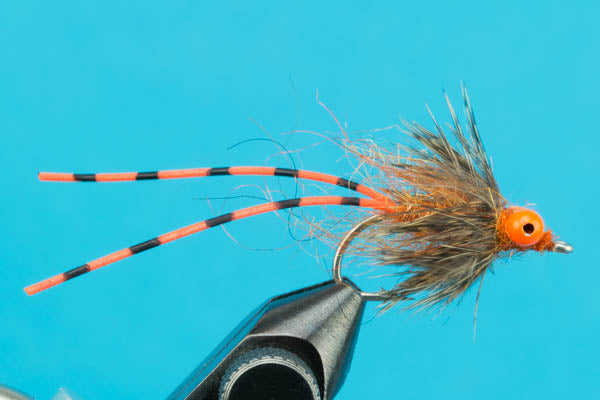 Big Y Fly Co. - Big Y Fly Co. Carp Crack Fishing Fly - Orange - 6 Inch