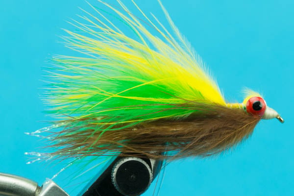 cristo meadow fishing lure Clouser Marabou Minnow Brown/White / 6 Berkley Choppo Review - First tied in the Texture sheet Color:Glimmer Trout