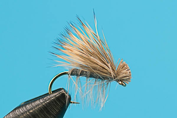 Elk Hair Caddis Grey dry fly for trout fishing from Big Y Fly Co
