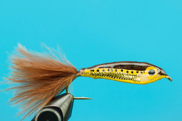 brown trout fly lures Janssen's Minnow--Brown Trout