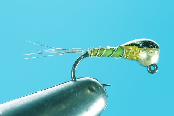 Perdigon Fly Black Tungsten Nymph Jig, Trout Fishing Sold Sets of 3 Hook  Size 12,14,16,18,20 