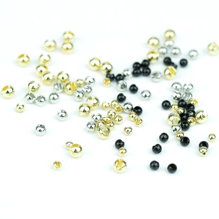 Big Y Tungsten Slotted Fly Tying Beads--25 Pack