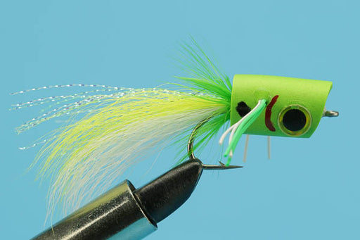 bumblebee popping bugs fishing lure Bumble Bee Popper-Bass Flies-BigYFlyCo.com — Big Y Fly Co