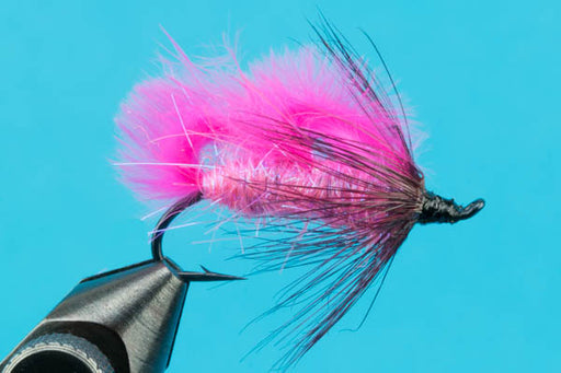 Atlas Trout Salmon Steelhead Round PINK Size 6 Egg Fly Fishing Flies (4  Flies)