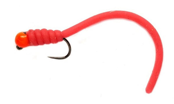 Squirmy Wormie Jig - Red