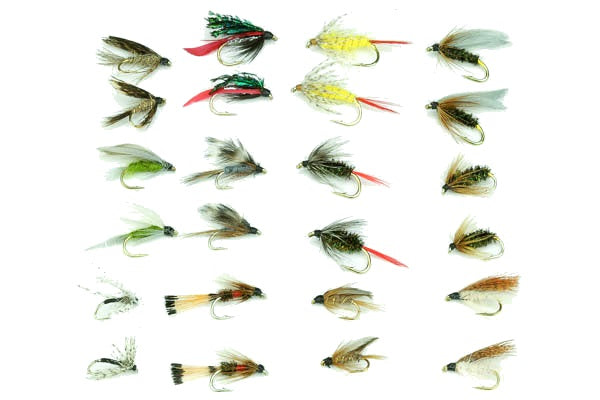 Classic Wet Fly Assortment--24 Flies #18